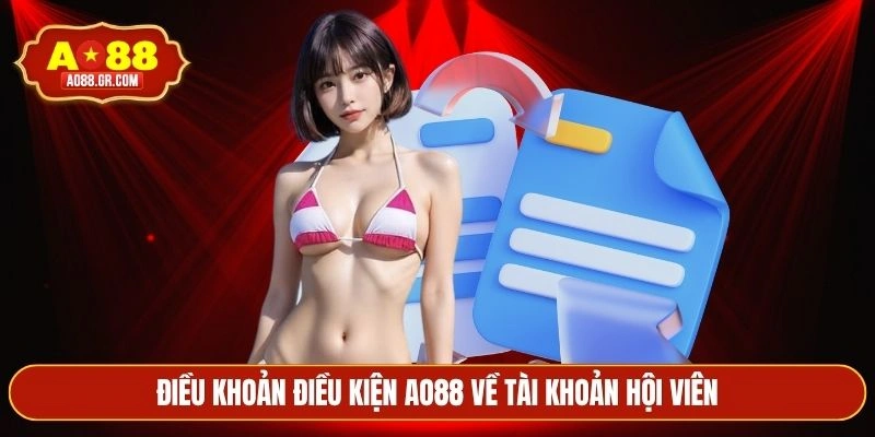 Điều khoản điều kiện AO88 về tài khoản hội viên 